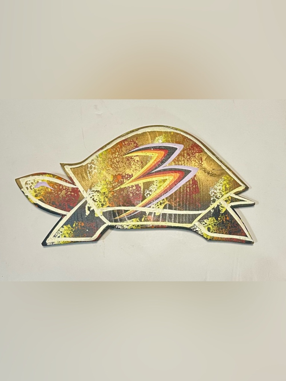 Turtle, Lakota Sioux Wall Decor,Native American Art, 2019 Signed Sam Two Bulls#2